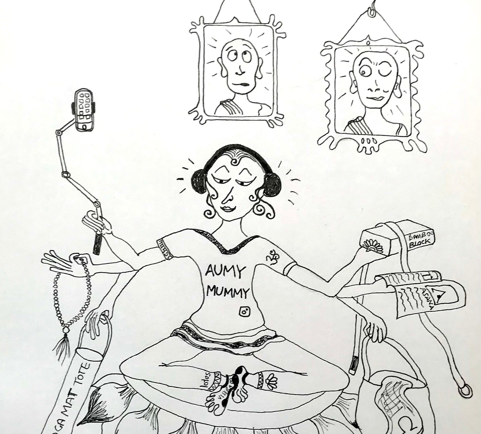 The business of yoga - self promotion, detachment & the ego