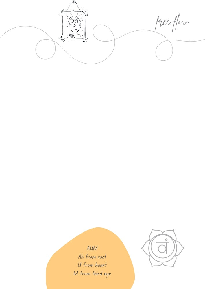 Assana Yoga Cartoon Calendar + Light Up Yoga Journal