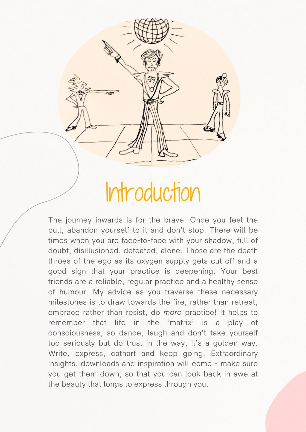 Assana Yoga Cartoon Calendar + Light Up Yoga Journal